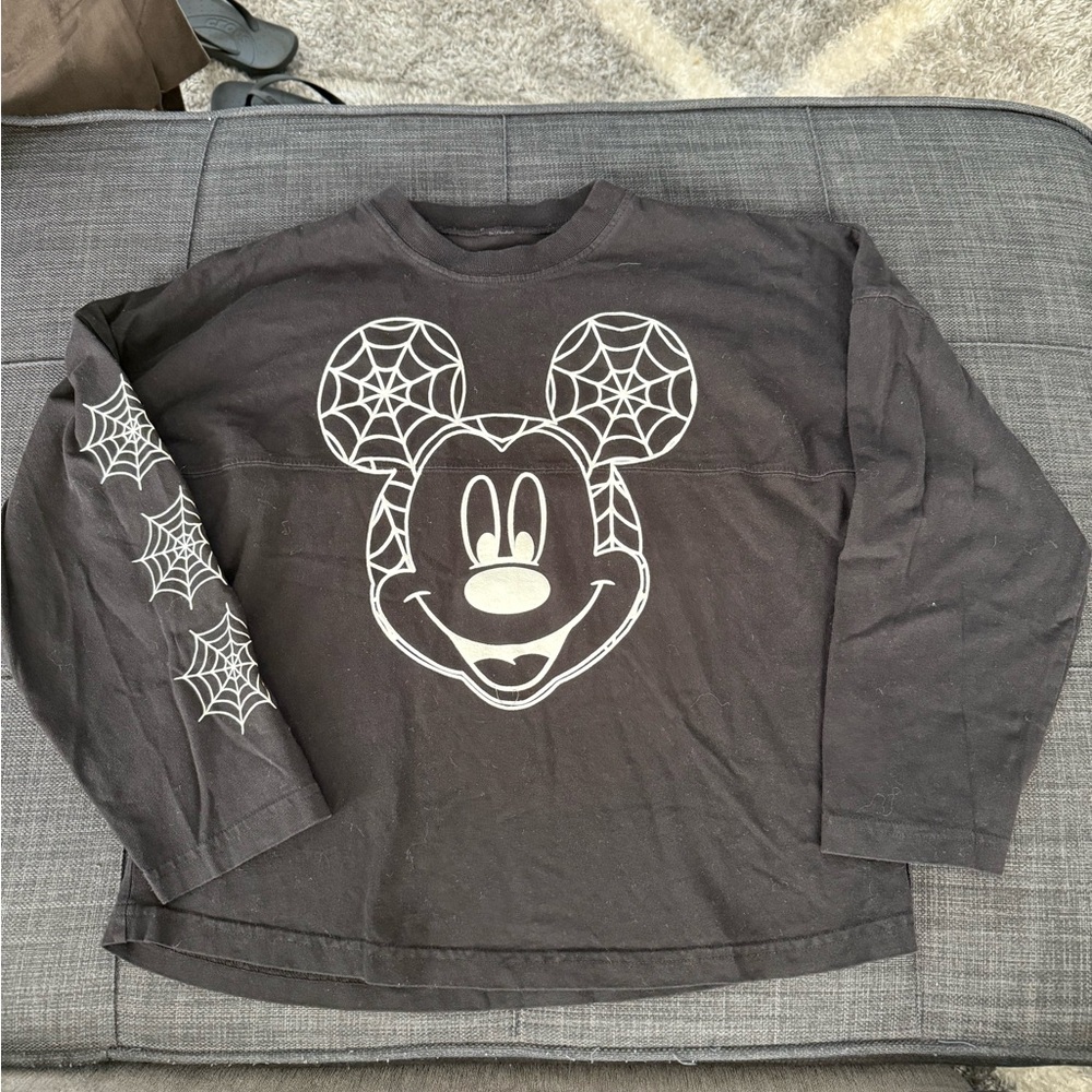 Disney Parks Little Boo Vampire Mickey Halloween Spirit Jersey Kids glow in dark - Picture 8 of 8
